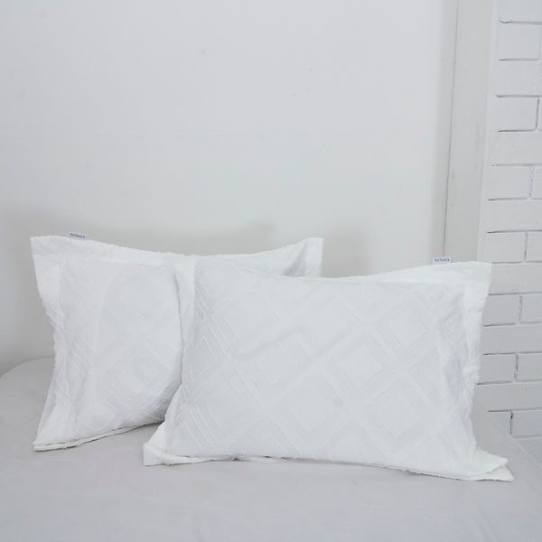 SETx2 FUNDONES MICRO JACQ 50x70 ROMBOS BLANCO_7702997866180_1 prioridad